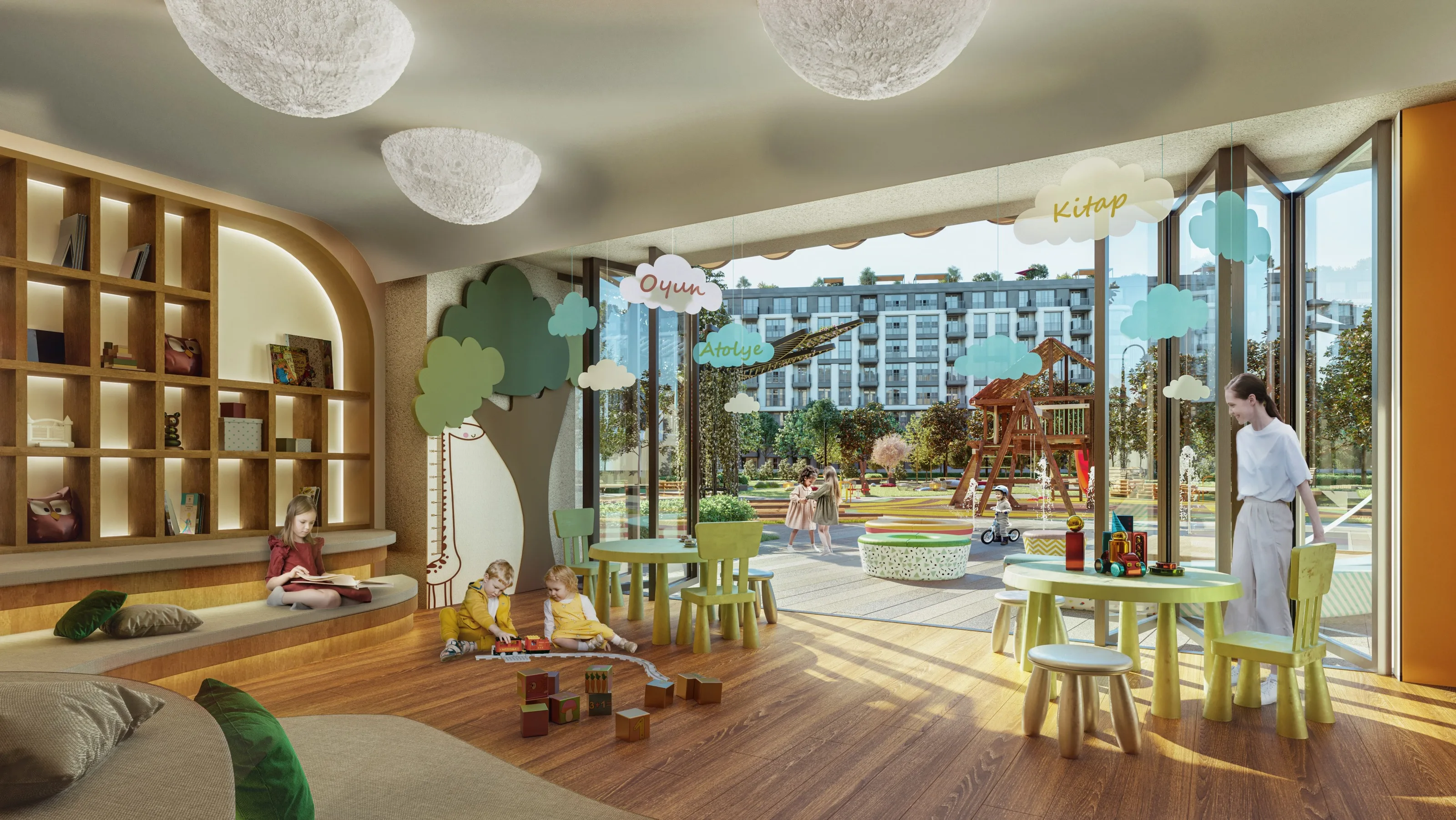 Küçükçekmece’de Satılık Daireler Metrobüse 2 Dakika Geniş Peyzajlı Modern Konut Projesi