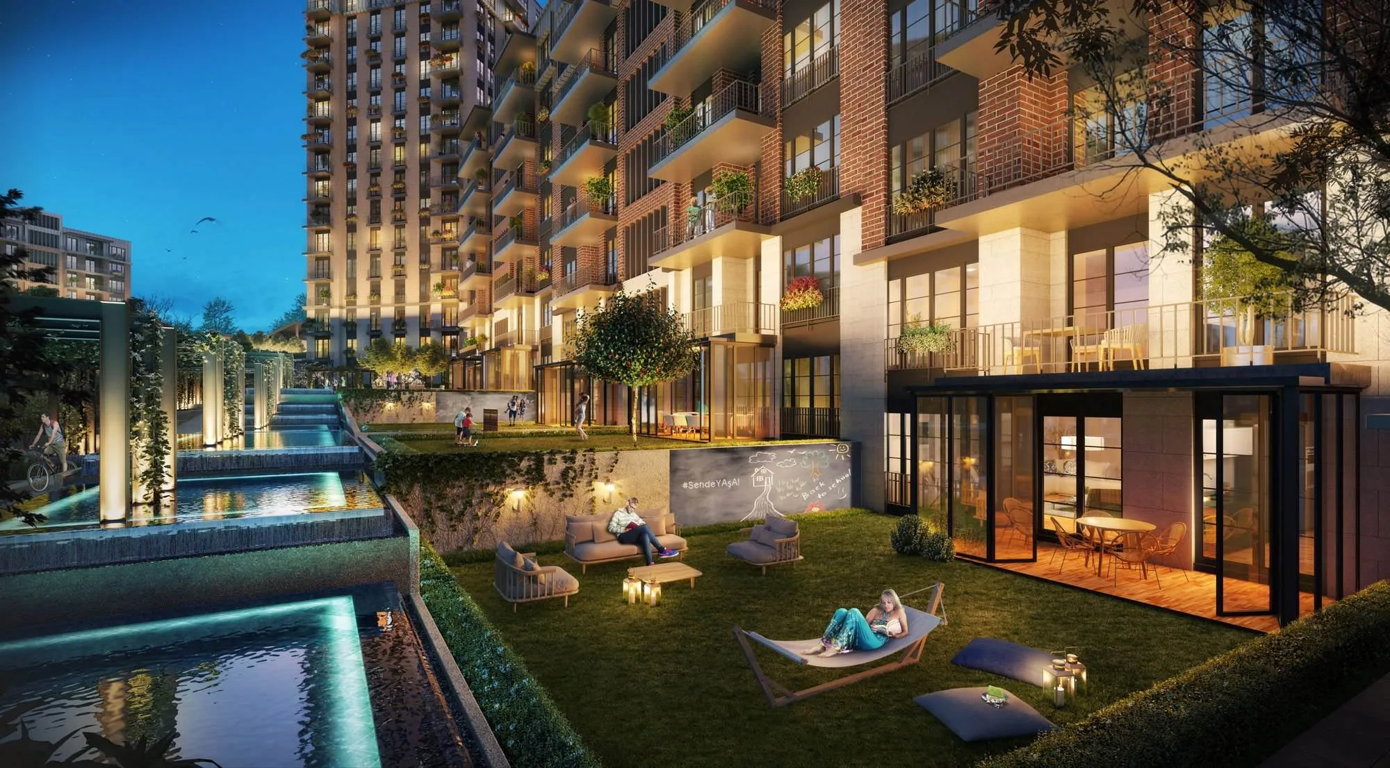 Ümraniye’de Satılık Daireler Finans Merkezi Yakını Ödüllü Proje Park ve Doğa İçinde