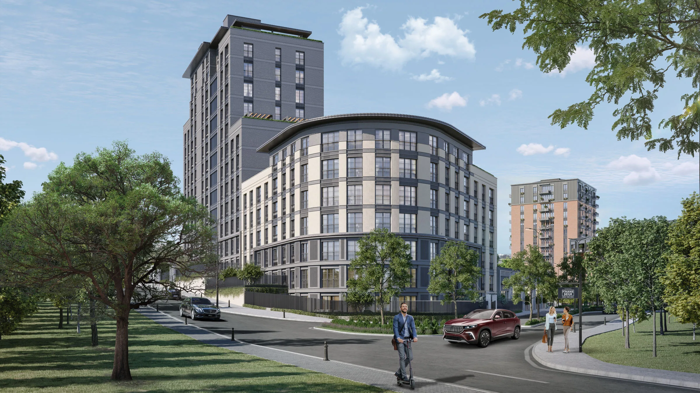 Ümraniye’de Satılık Daireler Finans Merkezi Yakını Ödüllü Proje Park ve Doğa İçinde