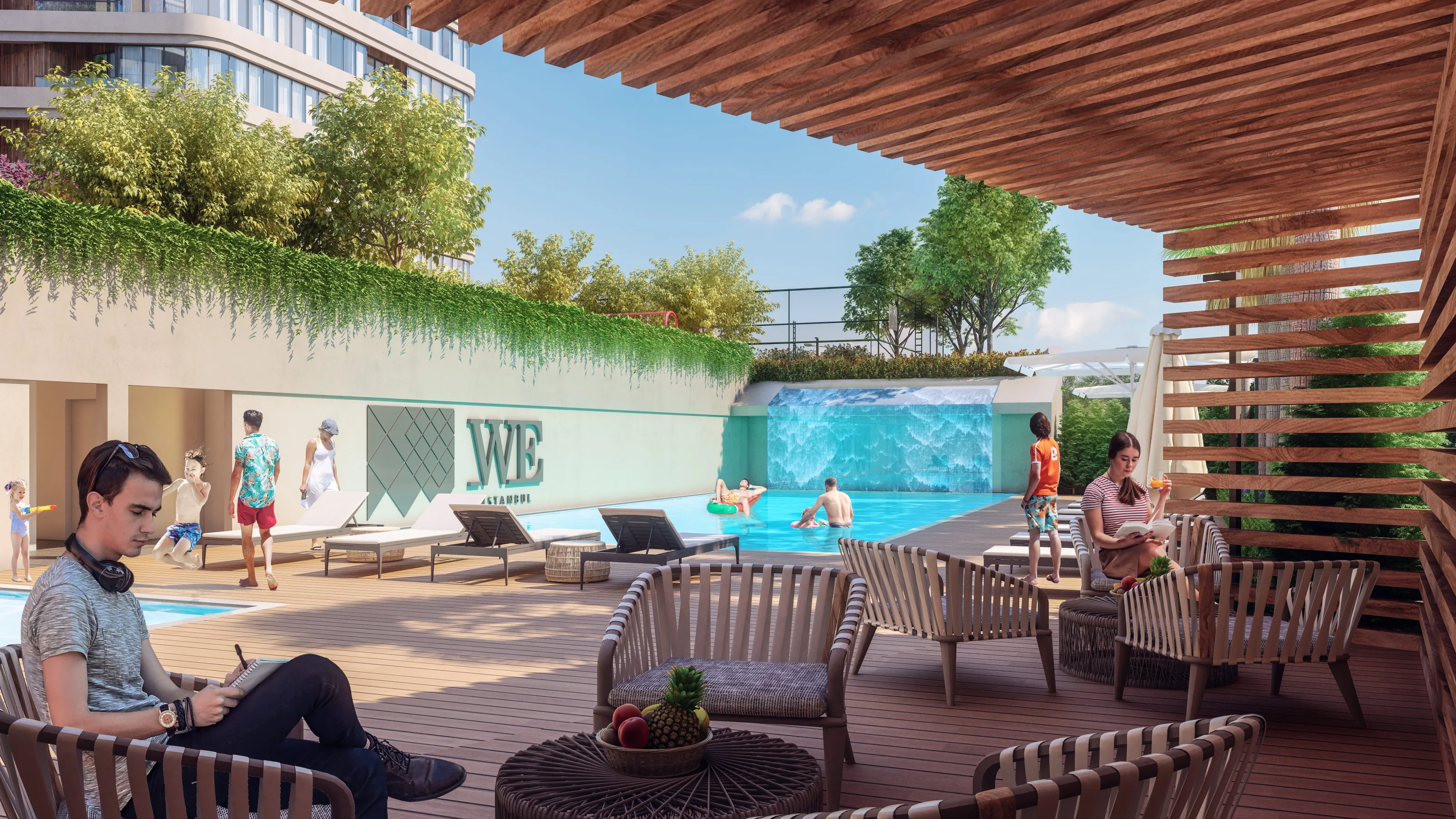 Ümraniye’de Satılık Daireler Finans Merkezi Kalbinde Modern Proje Geniş Yeşil Alanlı