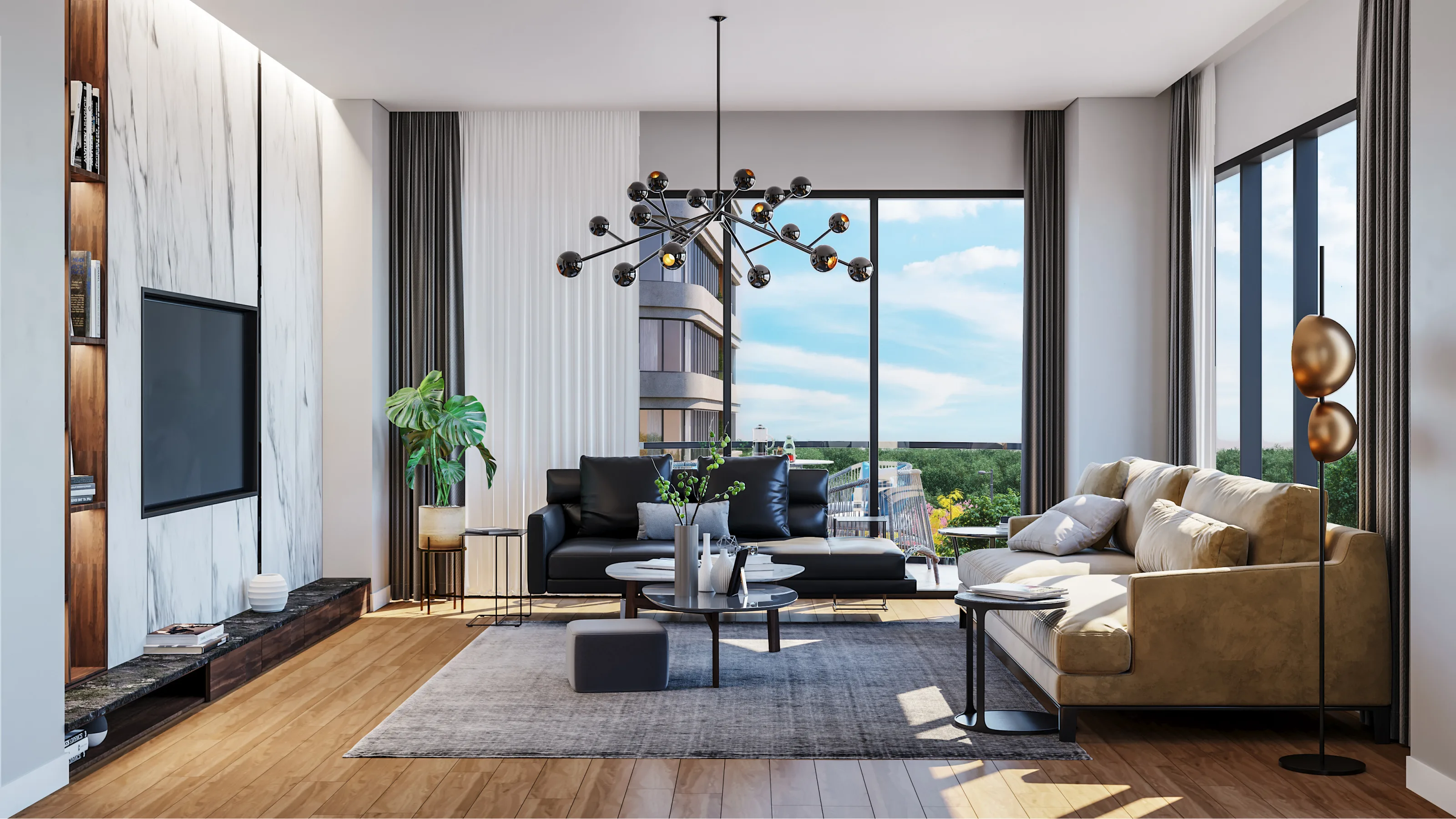 Ümraniye’de Satılık Daireler Finans Merkezi Kalbinde Modern Proje Geniş Yeşil Alanlı