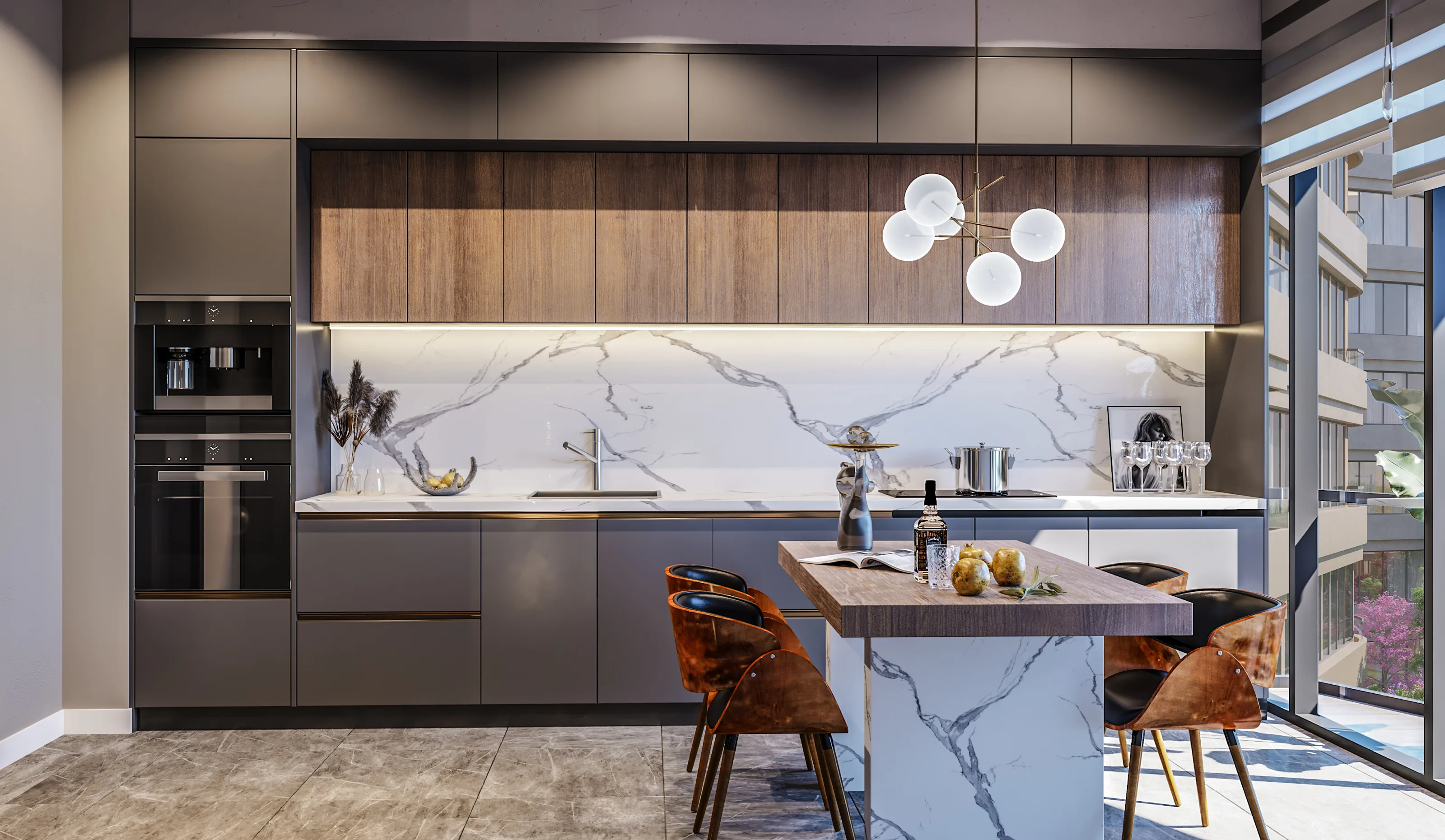 Ümraniye’de Satılık Daireler Finans Merkezi Kalbinde Modern Proje Geniş Yeşil Alanlı