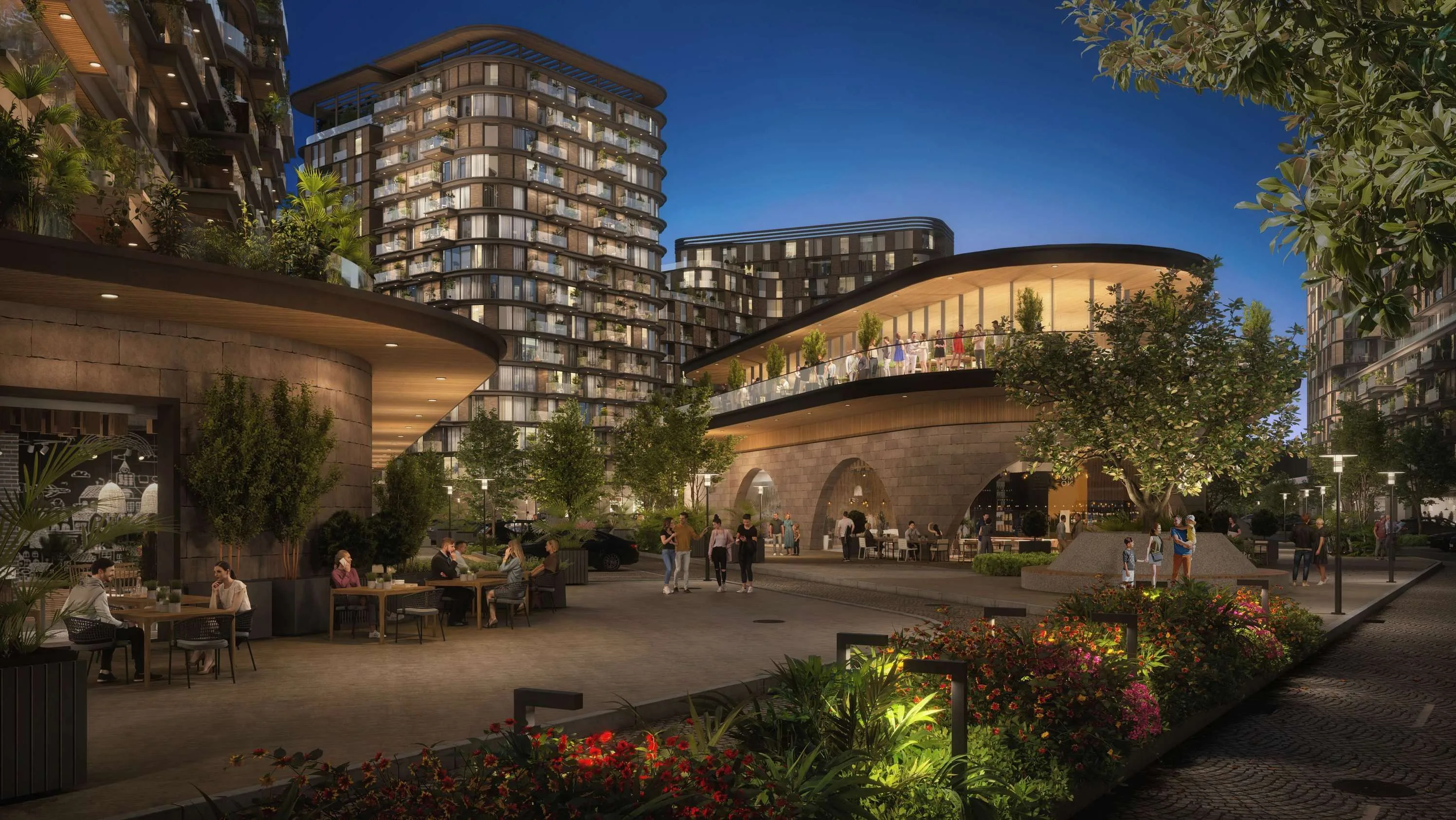 Eyüpsultan’da Satılık Daireler Haliç’e Yakın Geniş Yeşil Alanlı Aile Konseptli Proje