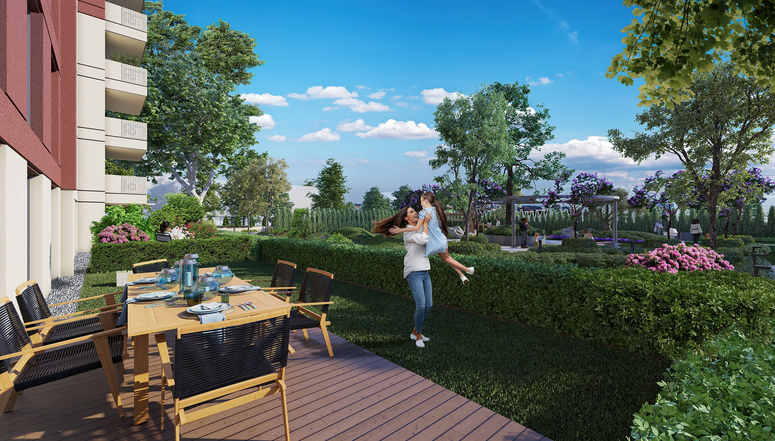 Mahmutbey İstanbul’da Satılık Daireler Bahçeli Yaşam Metro ve Ana Yollara Yakın