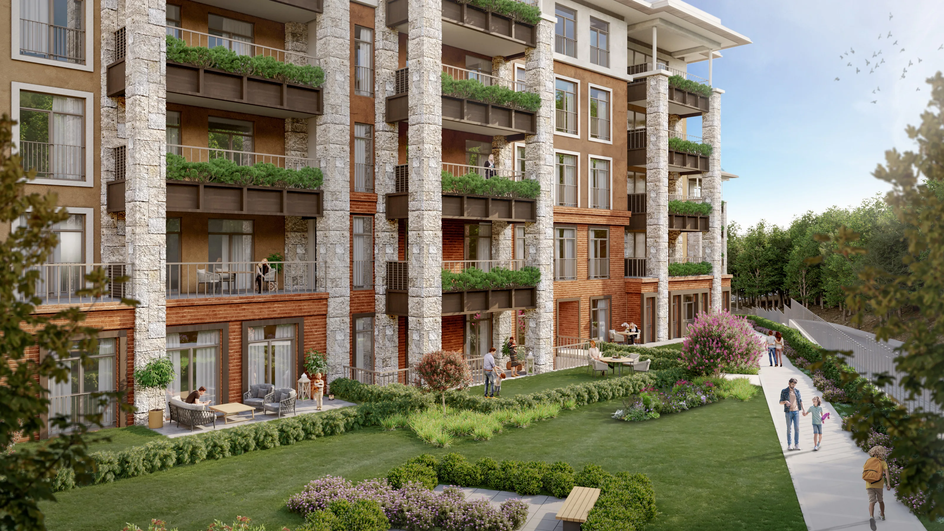 Göktürk İstanbul’da Satılık Lüks Daire ve Villalar Doğa İçinde Havalimanına ve Metroya Yakın