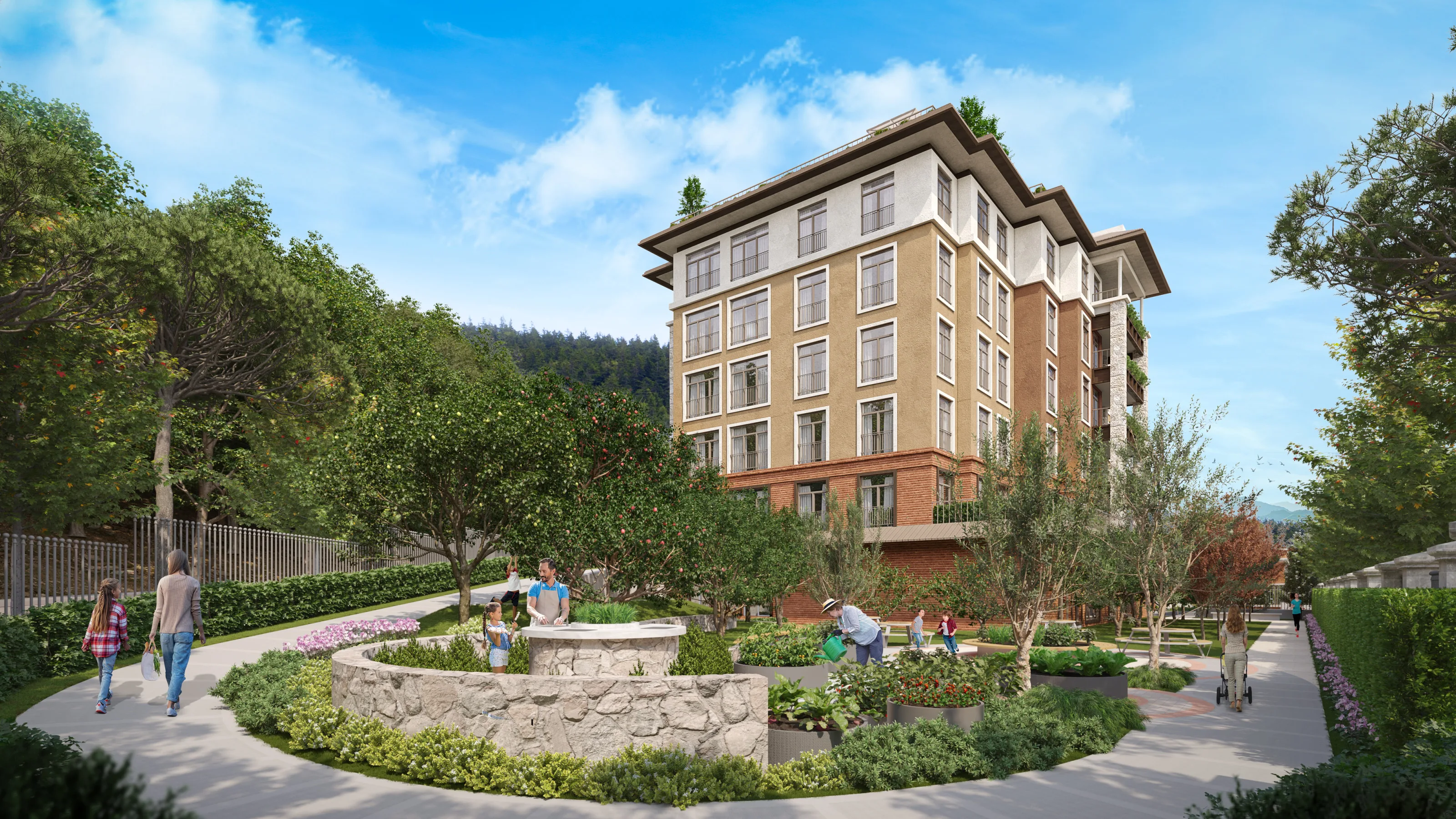 Göktürk İstanbul’da Satılık Lüks Daire ve Villalar Doğa İçinde Havalimanına ve Metroya Yakın