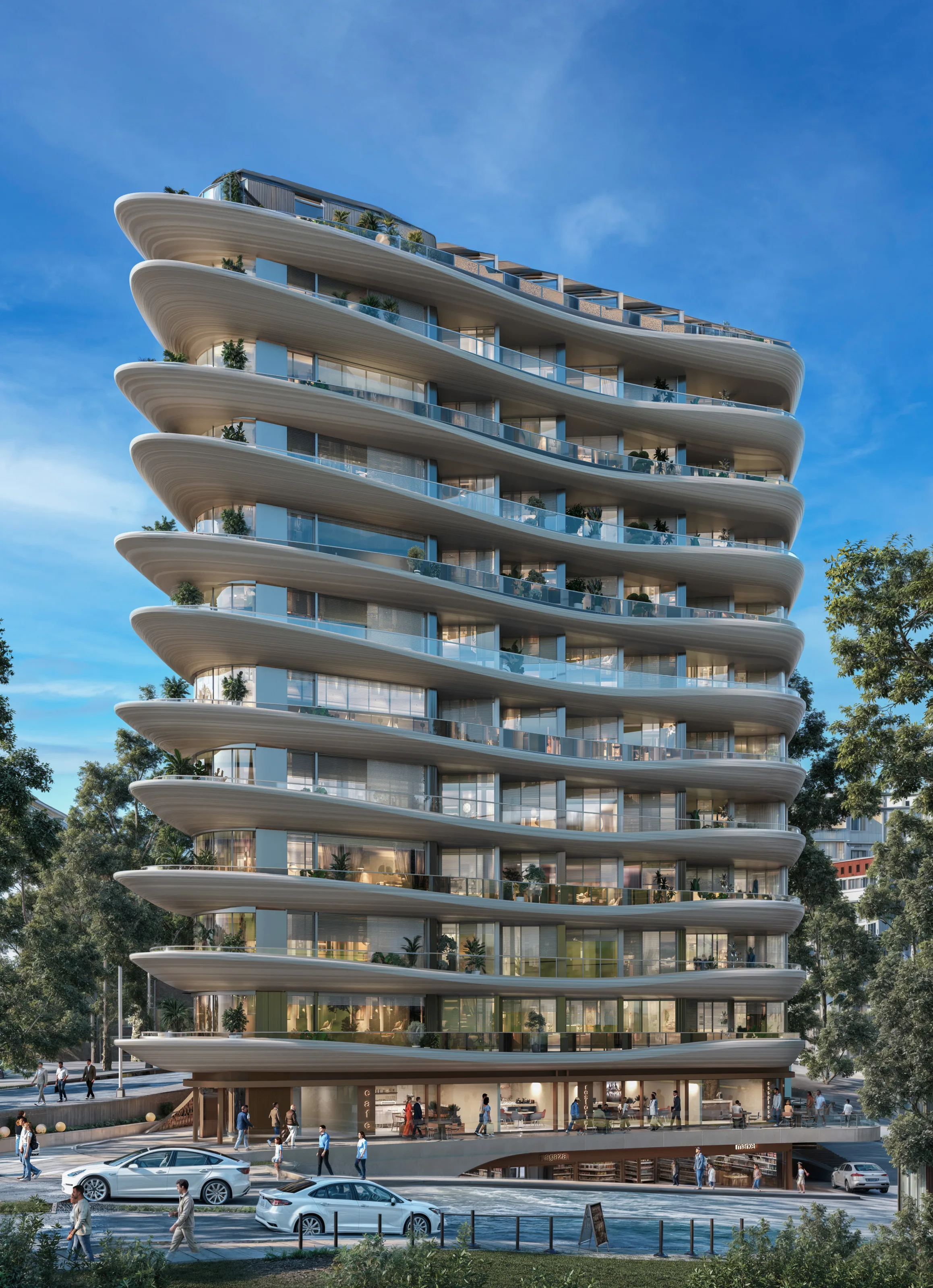 Apartments for Sale in Besiktas Istanbul Boutique Project with Commercial Units Duplex Options