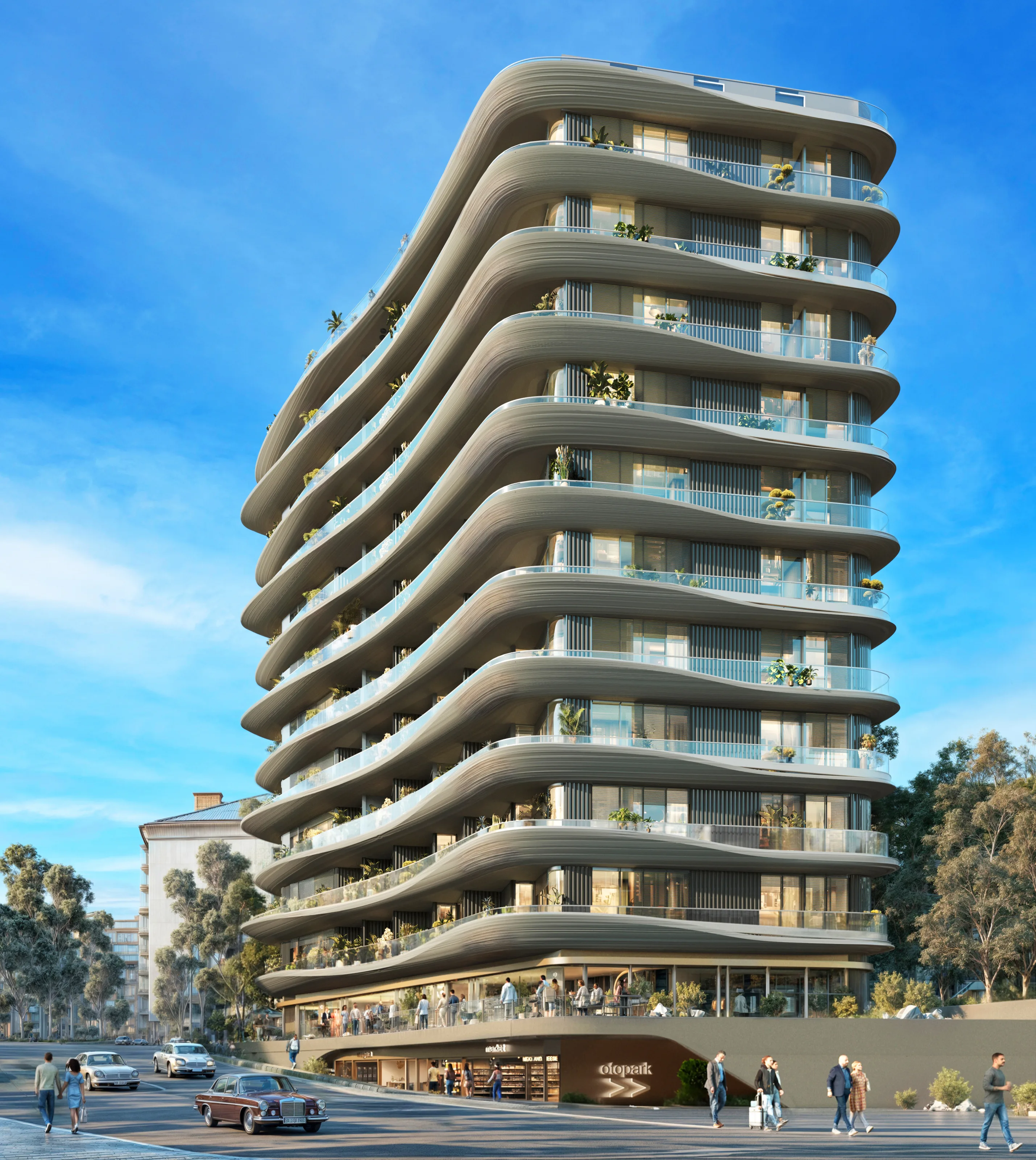 Apartments for Sale in Besiktas Istanbul Boutique Project with Commercial Units Duplex Options