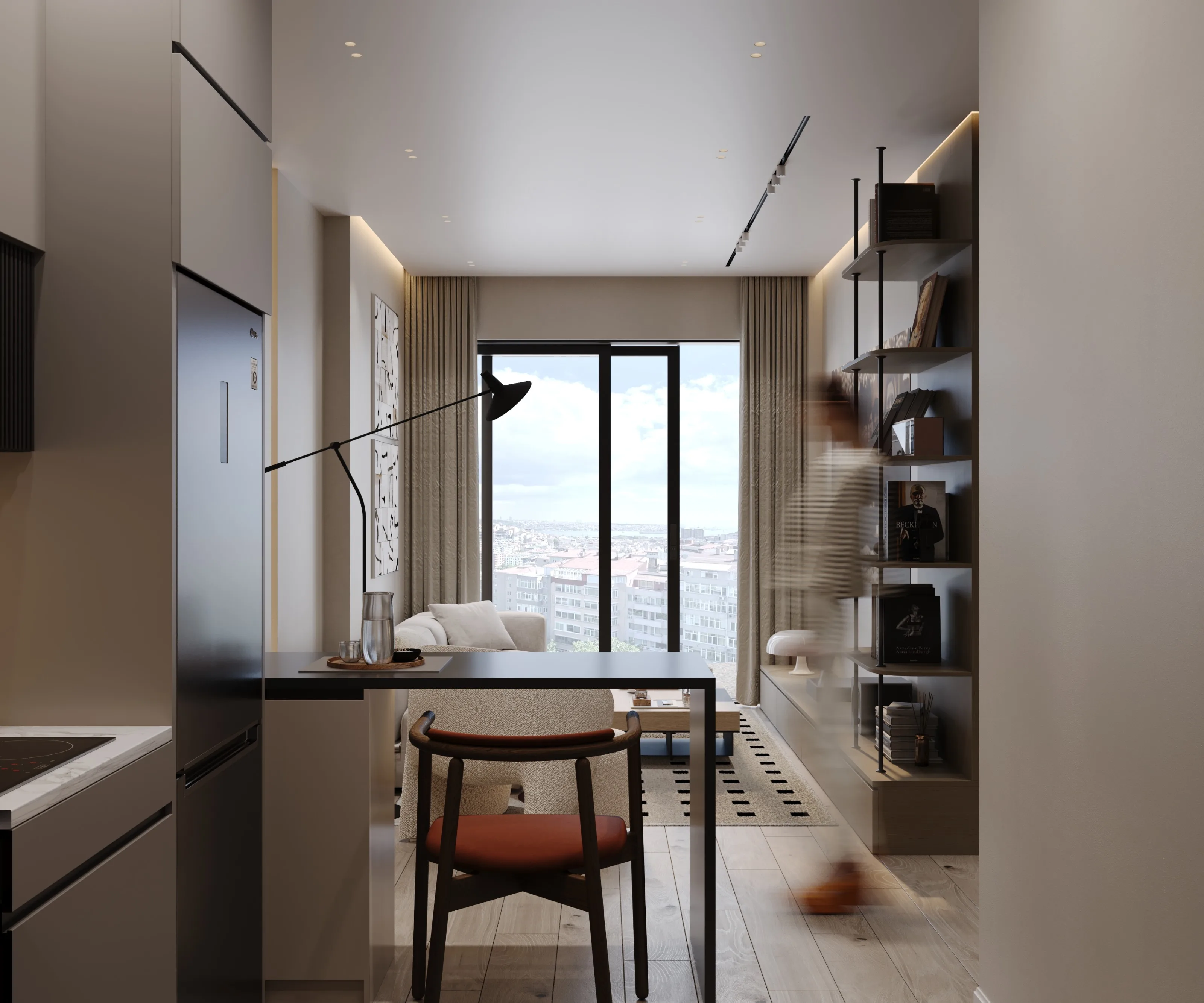 Apartments for Sale in Besiktas Istanbul Boutique Project with Commercial Units Duplex Options