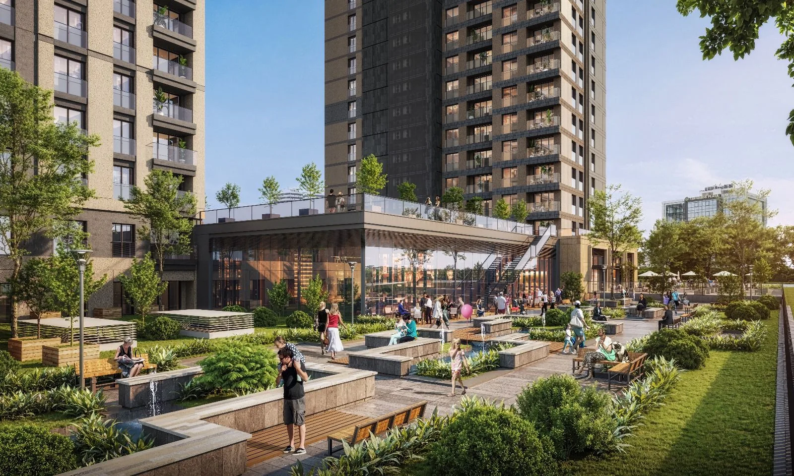 Prime Apartments for Sale in Umraniye Istanbul Near Financial Center Modern Towers Close to Bridge and Malls