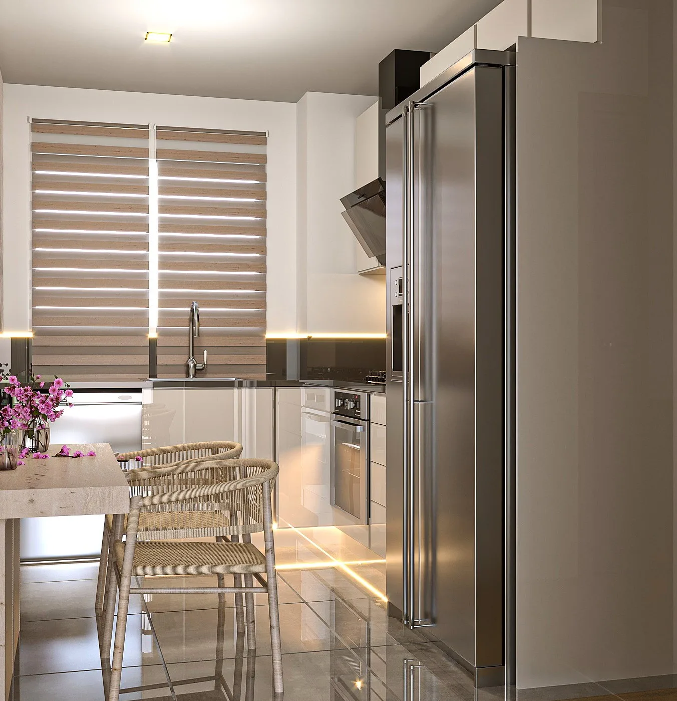 Квартиры в Эйюпсултане Стамбул рядом с метро и трамваем современный проект близко к TEM