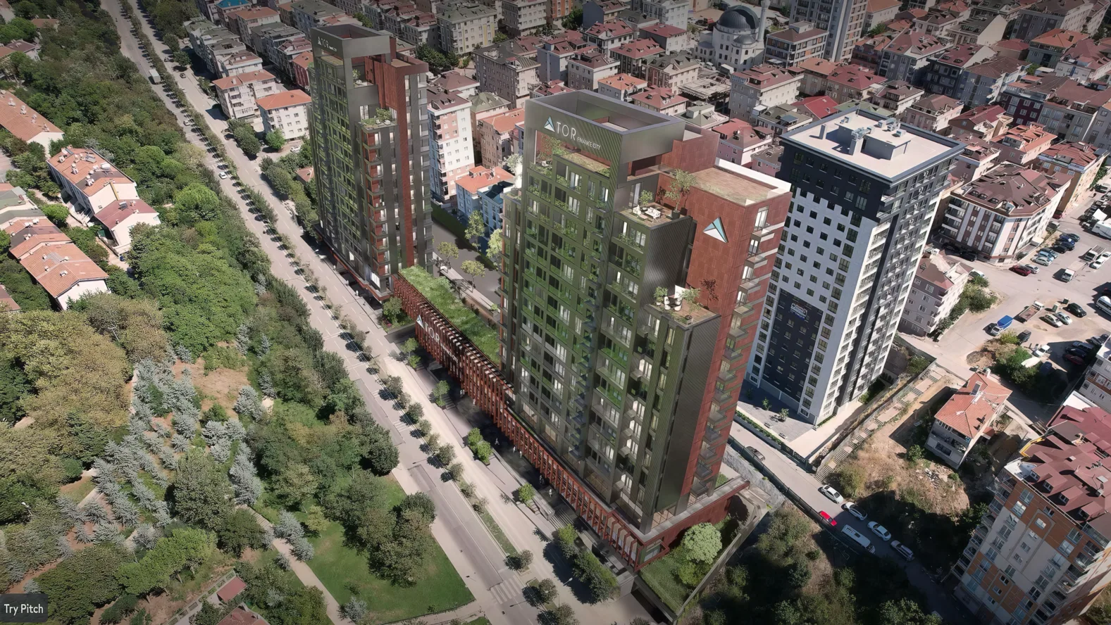 Ümraniye İstanbul’da Satılık Daireler Finans Merkezine Yakın Ofis ve Konut Karma Proje